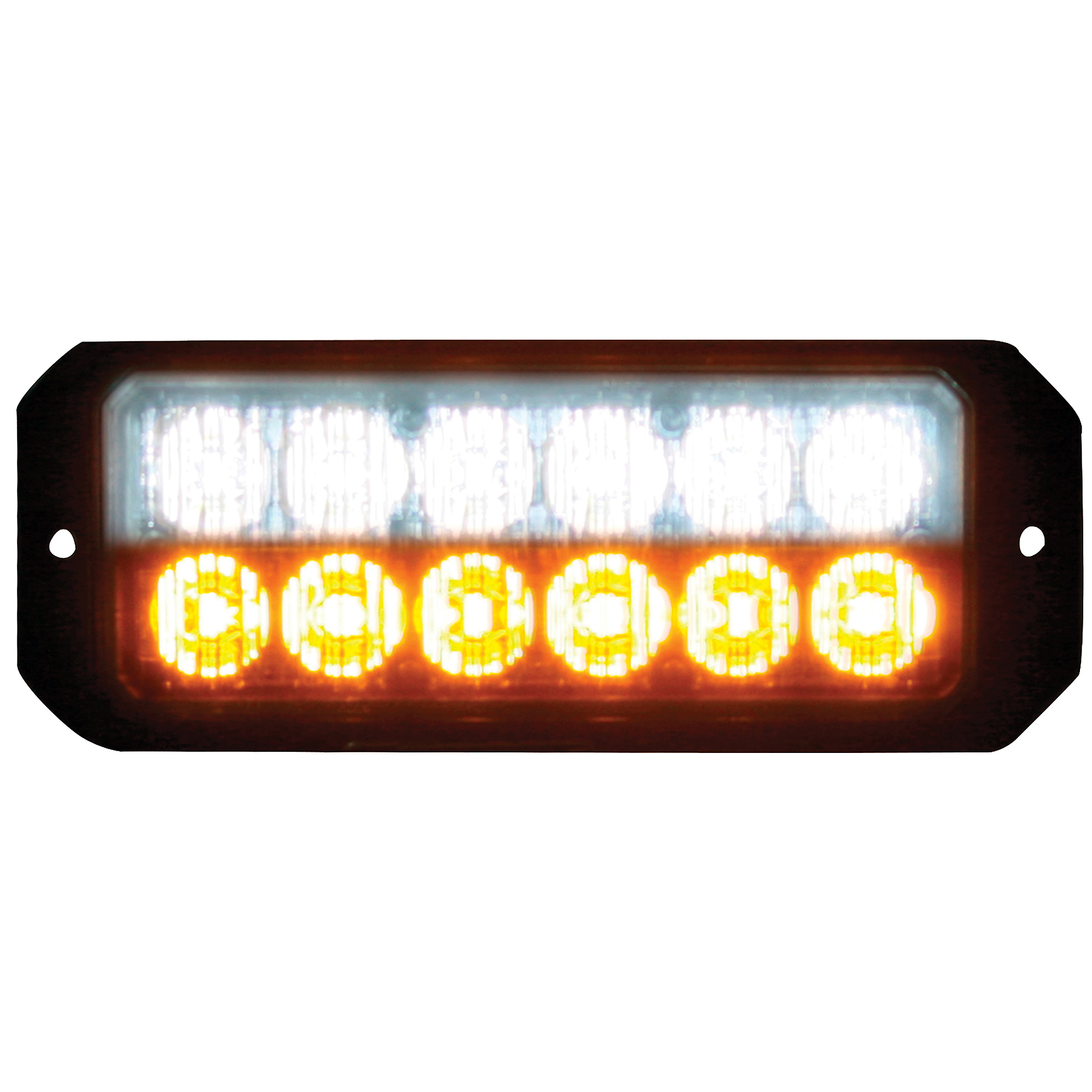 Buyers Products, 5in. LED Emergency Warning Flash Strobe Light Bar Amber/Clear, Light Type LED, Lens Color Multi, Included (qty.) 1 Model# 8891702